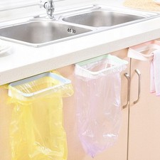 Foldable Trash Bin Cabinet Door Organizer For Kitchen Storage Strong Abs Plastic