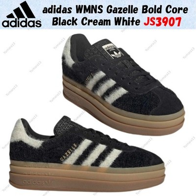 Adidas WMNS Gazelle Bold Core Black Cream White JS3907 Damen Gr.