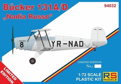 RS Models RSMI94032 1:72 BÃ1/4cker Bu-131A/D 'Nadia Russo'