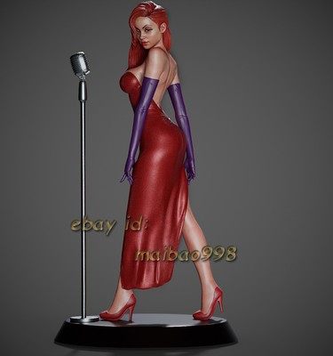 Jessica Rabbit 3D Print Garage Kit Figure Model Kit Unpainted Unassembled GK