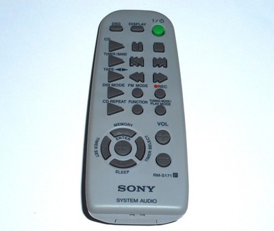 Sony RM-S171 System Audio Fernbedienung Original Original CMT-CP101 Es ist eine Sony