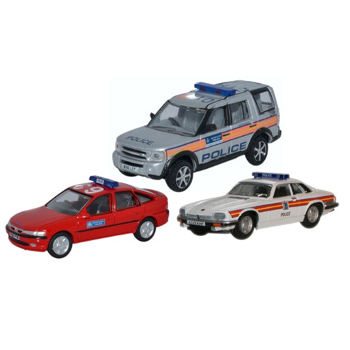 Oxford 76SET50 3 Piece Metropolitan Police Set 1:76 Scale