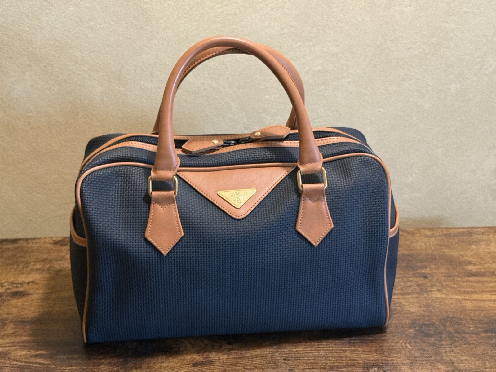 SAINT LAURENT Borsa vintage YSL Boston