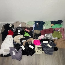 Nordstrom Brands Reseller Bundle Wholesale Lot 40 PC Womens Mixed Bulk Apparel