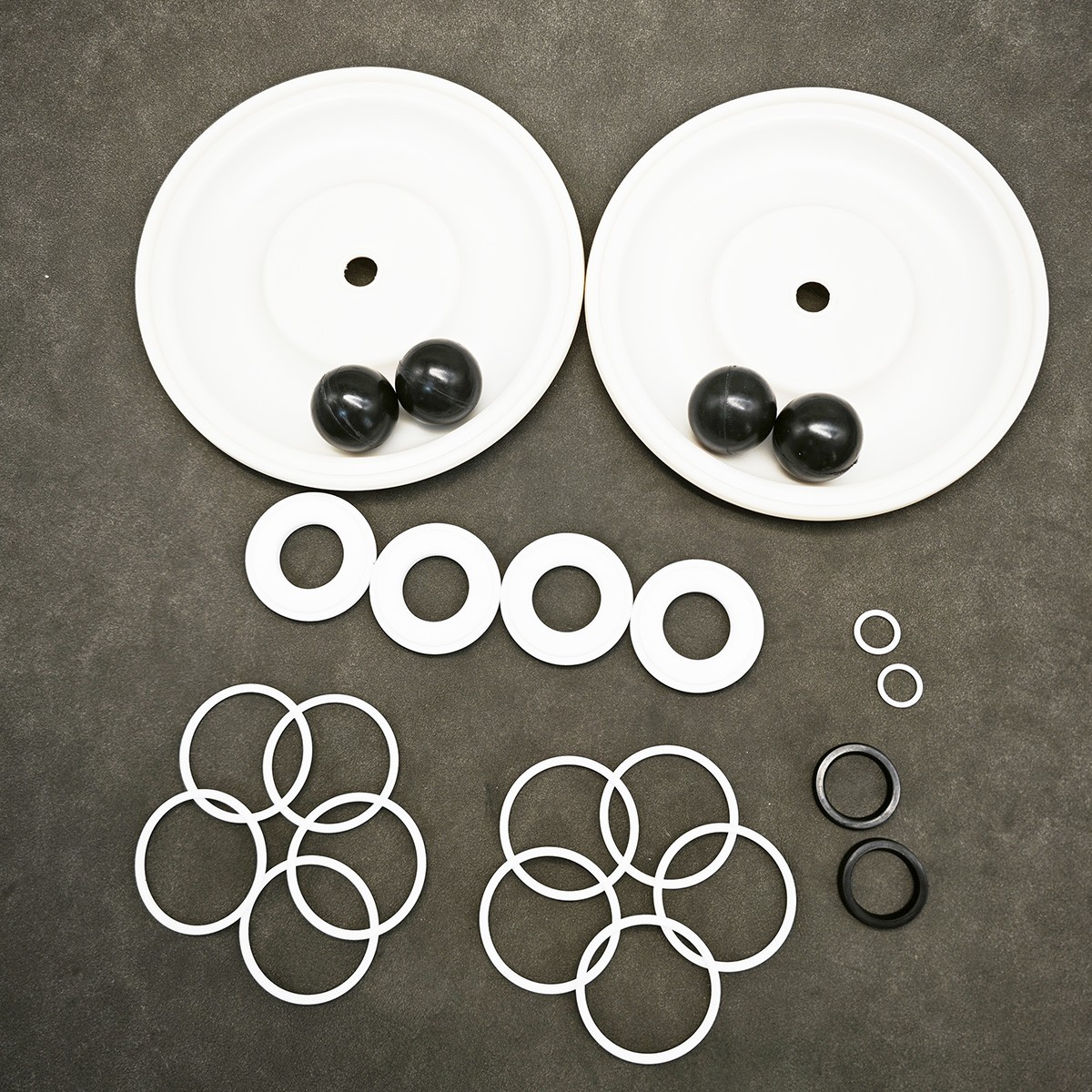  Fluid Section Repair Kit for Graco Husky 1040 1" Diaphragm Pump D07-525 D07525