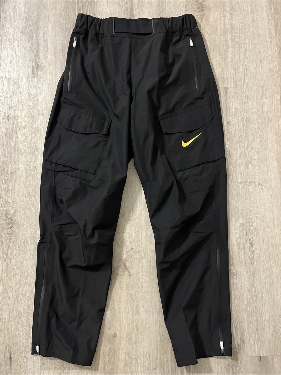 ナイキ プロエリート Nike Pro Elite 2023 Track Podium Run Pants Black/Gold Mens Size