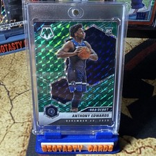 2020-21 Mosaic Anthony Edwards Green Prizm Holo NBA Debut Rookie RC SP