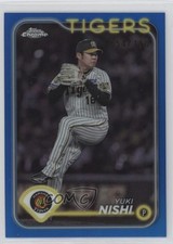 2024 Chrome NPB Nippon Professional Baseball Blue Refractor /150 Yuki Nishi 6j0