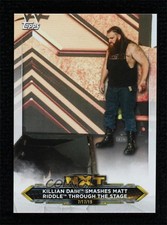 2020 Topps WWE NXT Killian Dain Smashes Matt Riddle Through the Stage #8 0f4h