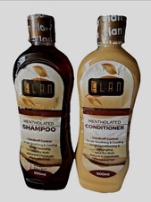 Elan Mentholated Anti-Dandruff Hair Shampoo & Conditioner 500ml X2 (2 Pack)