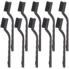 Haojiaho 10PCS Anti Static ESD Cleaning Brush Kit, Keyboard PCB Black
