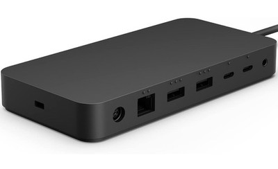 Microsoft Surface Thunderbolt 4 Dock  Schwarz mit Netzteil
