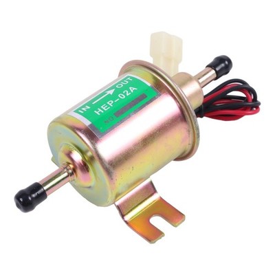 Universal Gas Inline Low Pressure Electric Fuel Pump HEP-02A HEP02A 4-6 PSI 12V