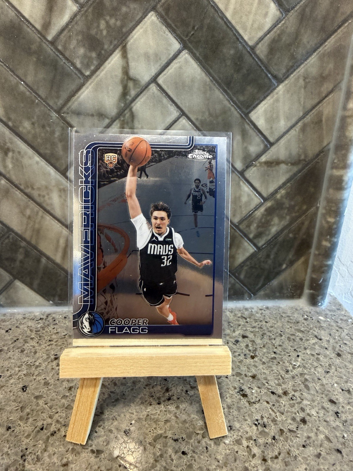 2025-26 Topps Chrome Update Cooper Flagg #151 Rookie RC Dallas Mavericks