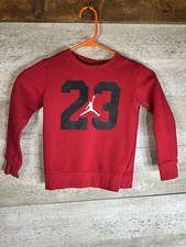 Jordan crewneck sweatshirt w/the iconic "23"graphic with a central Jumpman logo