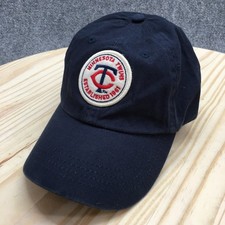 Minnesota Twins Baseball Cap Unisex Blue OS Adjustable Curved Brim Embroidered