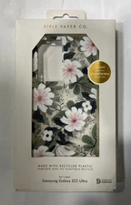 Rifle Paper Co. Case For Samsung Galaxy S22 Ultra Only - Willow