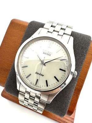 Citizen Exceed Eco-Drive Men's Quartz Watch 34mm From Japan -e341