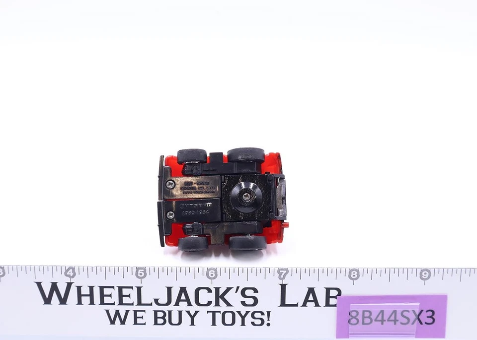 Figura de acción Hasbro Bumblebee Red 100 % completa 1985 G1 Transformers de colección Foto 4 de 4