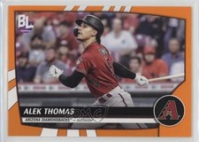 2023 Topps Big League Retail Electric Orange Alek Thomas #36 0q1p