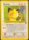 Meowth #10 - Black Star Promo - Gameboy stamp - DMG