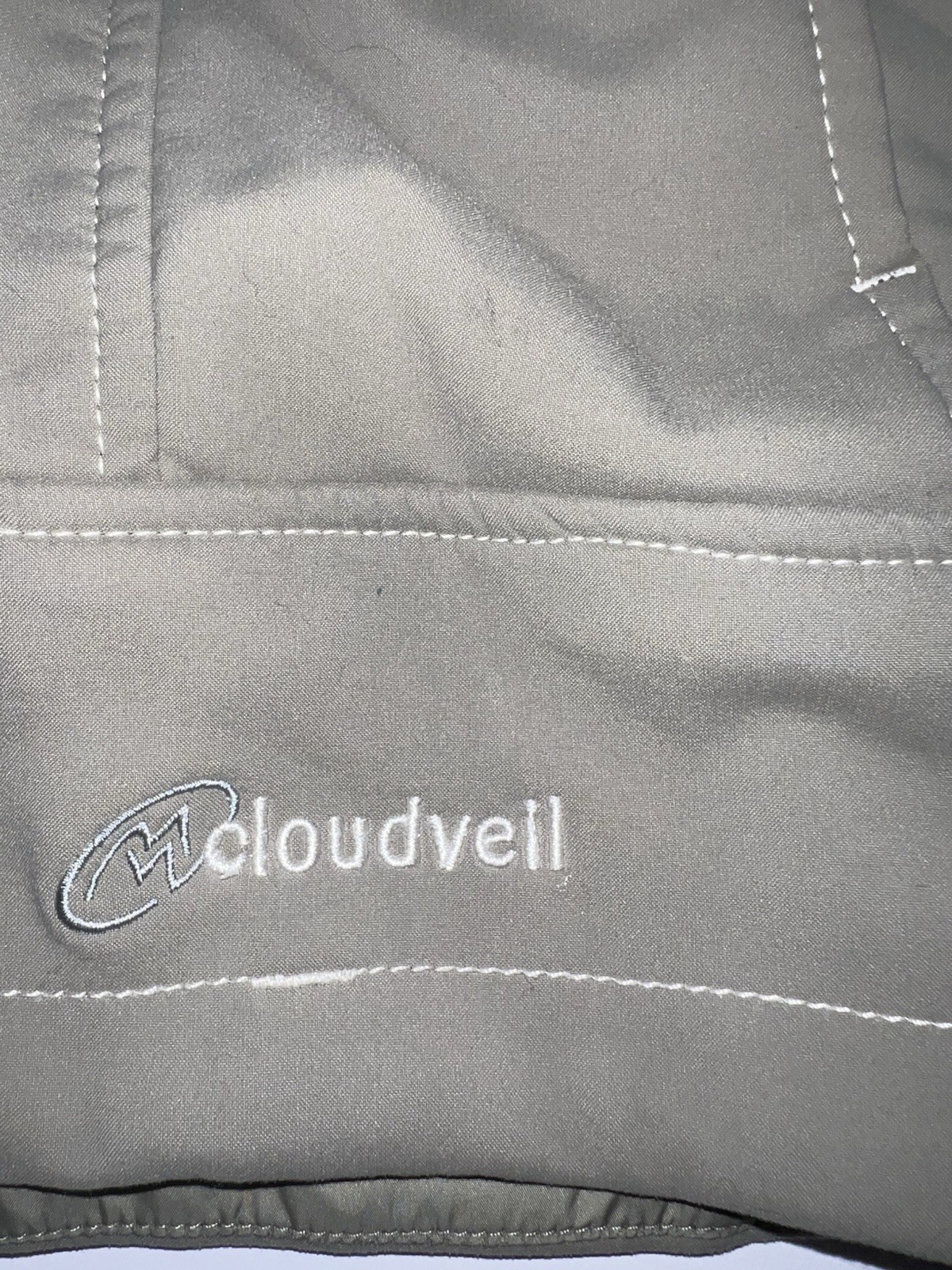 Cloudveil Women’s Gray Full Zip Softshell Stretch… - image 4