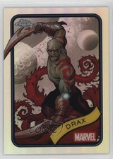 2025 Topps Chrome Marvel Comics Refractor Drax #184 9cf