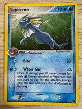 Vaporeon 6/17 Rare POP Series 3 Pokemon Holo Heavily Played on eBay