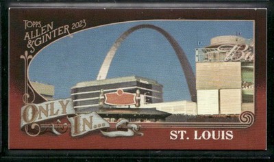 2023 Topps Allen & Ginter #OI-26 Views of the Gateway Arch Mini Only In 
