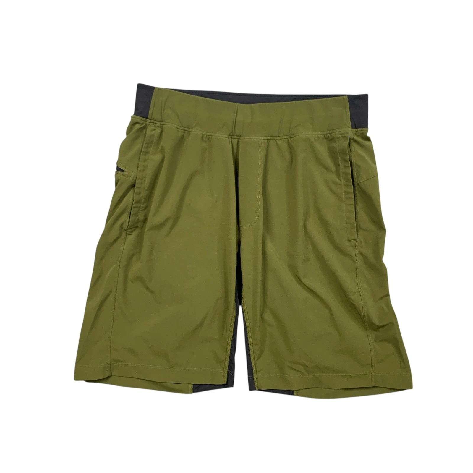 Lululemon Shorts Mens M Medium Moss Green T.H.E Linerless Lightweight Training