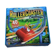 Roller Coaster Challenge Game ThinkFun Toy Thrill Ride Game COMPLETE