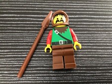 Lego Dark Forest Forestman #4 (cas010) Minifigures Fantasy Era/Castle 6079/6024