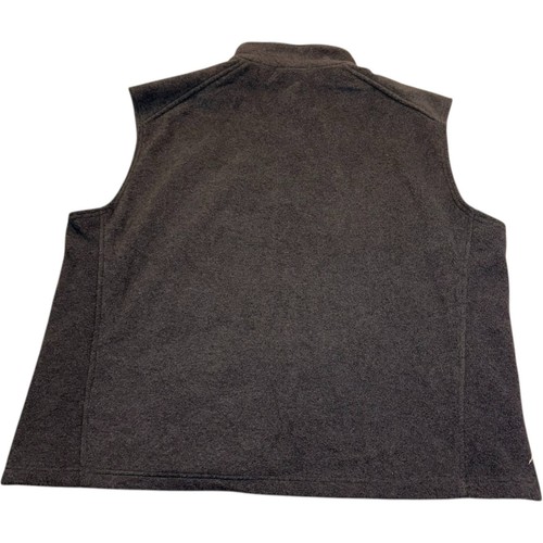 Columbia Men's Size XXL Gray Sleeveless Collared Fleece Vest 100% Polyester - Picture 6 of 6