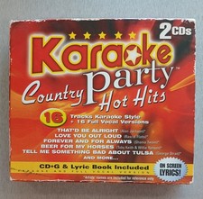 Country Hot Hits by Karaoke Party CD, 2003
