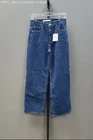 Avandress Women's Blue Wide Leg Jeans Dark Wash 100% Cotton NWT Sz M