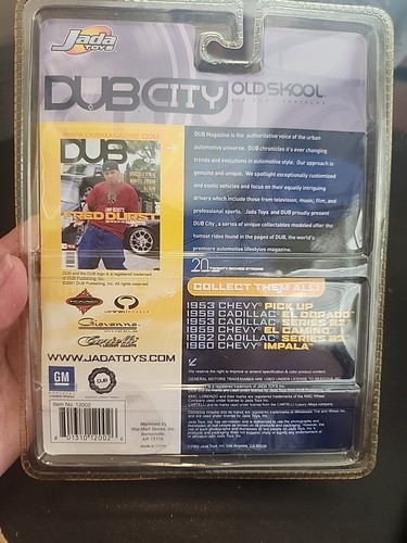 2002 1/64 Jada Toys Dub City Old Skool 1959 Cadillac El Dorado! NIP SERIE 1 - Bild 8 von 8