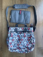 Skip Hop Duo Double Nappy Changing Bag With Mat - Good Condition