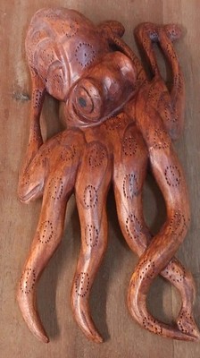 40cm Octopus wall plaque