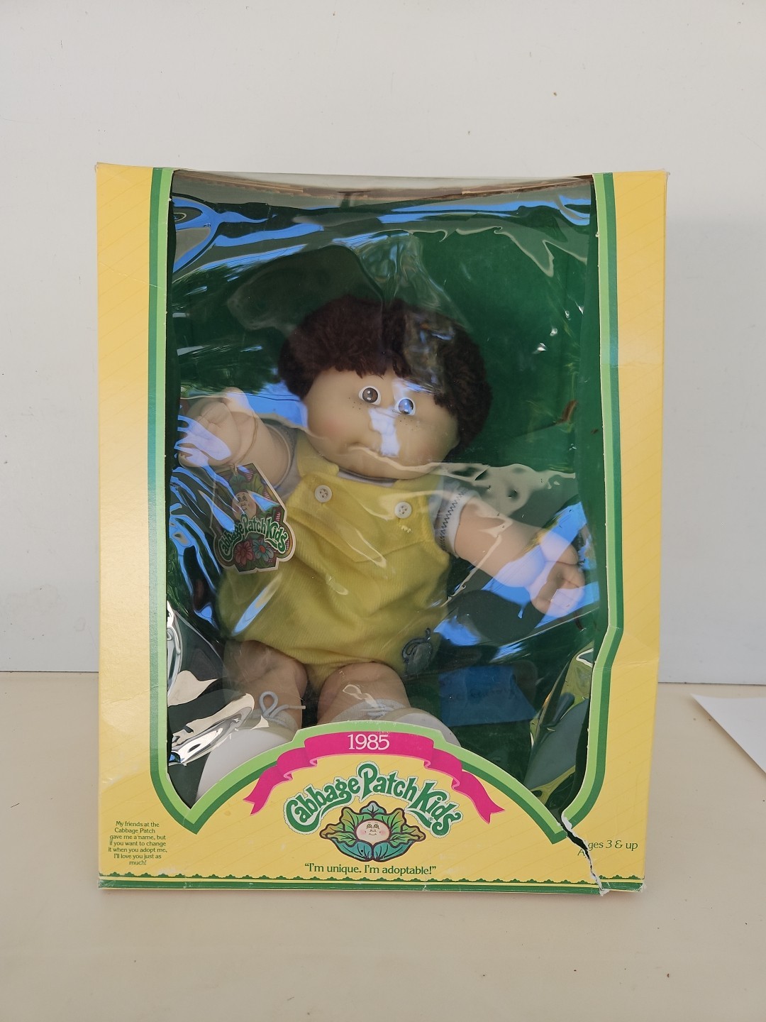 Vintage 1985 Cabbage Patch Kids HM4 ? IC FACTORY FRICKELS EXCELLENT IN BOX