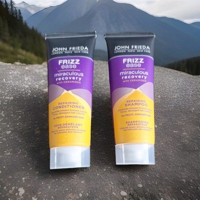 3x John Frieda Miraculous Recovery Conditioner für trockenes, geschädigtes Haar 75ml.