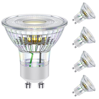 4/12x  GU10 LED Lampen Leuchtmittel 2.4W = 35Watt 270lm warmweiß 2700K Glühbirne