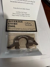 Larue Tactical Beverage Entry Tool Dillo Christmas 2019 happy holidays