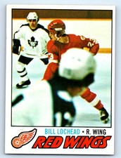 1977-78 Topps #212 Bill Lochead Detroit Red Wings