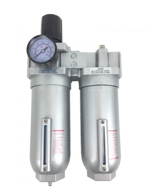 1  NPT HEAVY DUTY Air In Line Filter Regulator Lubricator Oiler Combo