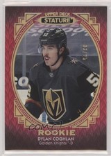 2020 Upper Deck Stature Rookies Portrait Variant Red 3/25 Dylan Coghlan #156 0c3