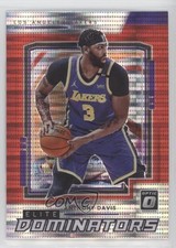 2021 Panini Donruss Optic Elite Dominators Red Pulsar Prizm Anthony Davis 0xs9