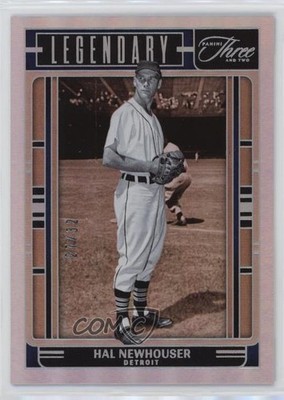 2025 Panini Three and Two Legendary Full Count 27/32 Hal Newhouser HOF 07qw