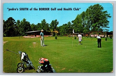 Vintage South of the Border Golf & Health Club South Carolina Postcard