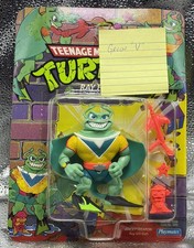 Ray Fillet Green V variant TMNT MOC Vintage 1990's Teenage Mutant Ninja Turtles