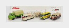 Schuco Volkswagen Set 4x Publicitaire T1 Minibus Knorr T1 Van Maggi T1 Van With Trailer Dr.oetker Hanomag Truck Kuhne 1:87 452655400